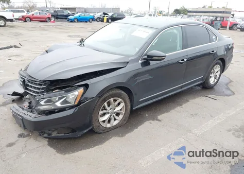 2017 Volkswagen Passat S from USA, damaged, VIN 1VWAT7A34HC038674
